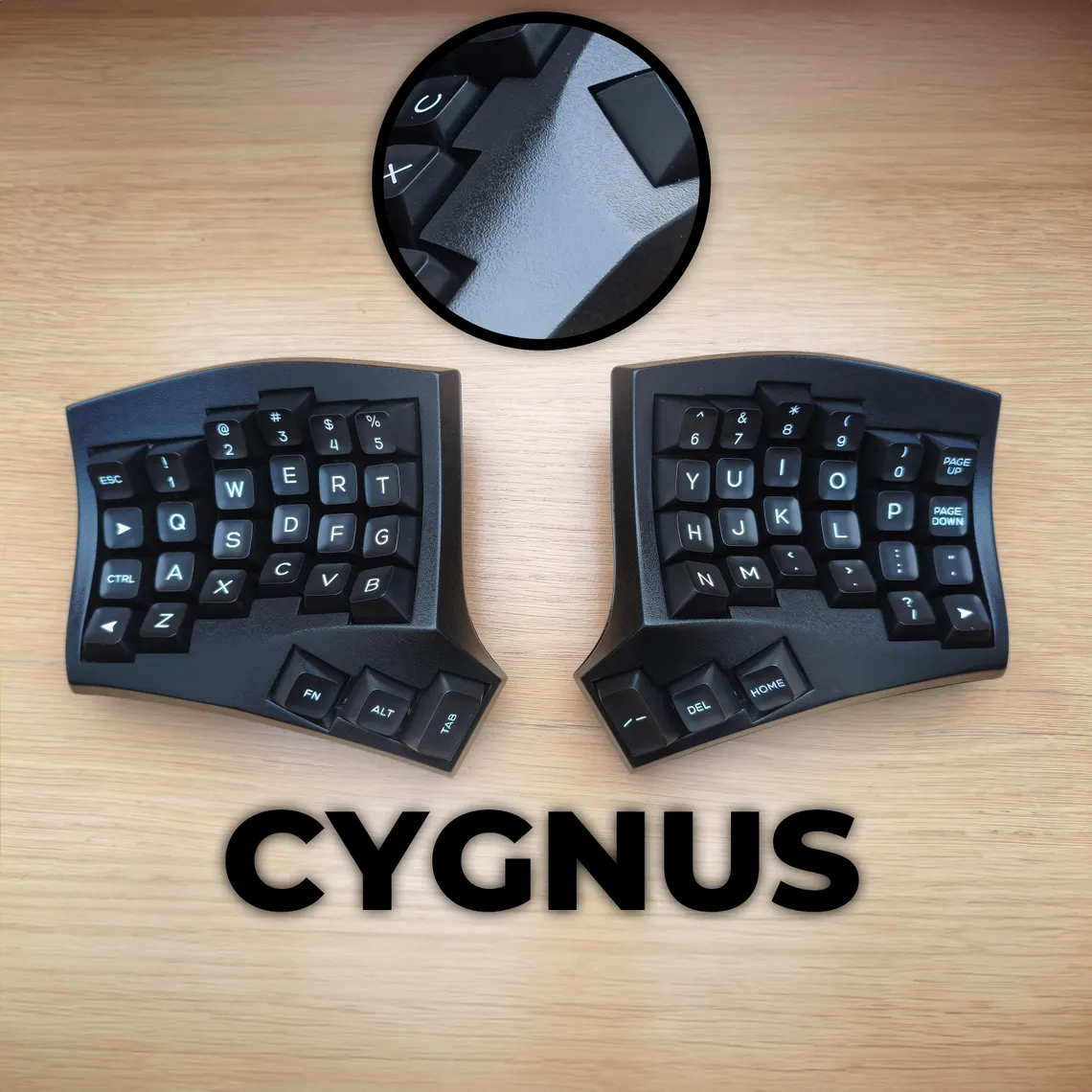 Dactyl Cygnus keyboard